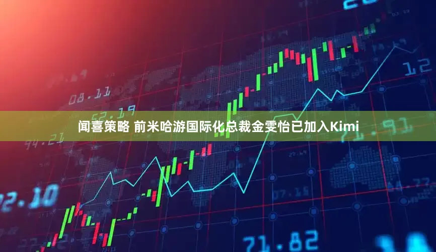 闻喜策略 前米哈游国际化总裁金雯怡已加入Kimi